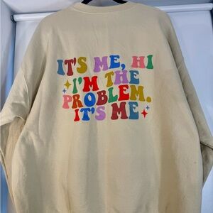 TS Anti Hero Lyric Sweatshirt